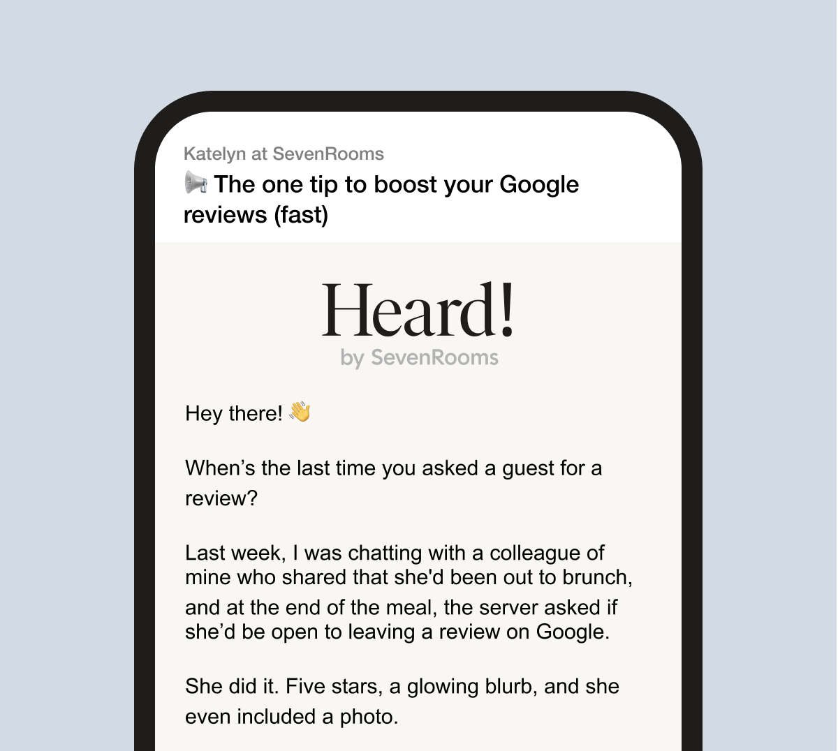 Heard Newsletter